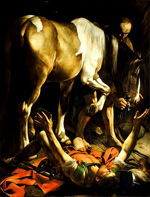 Nawrócenie Pawła z Tarsu, obraz Caravaggia