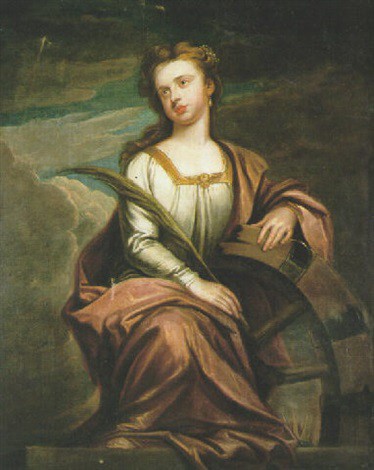 Katarzyna Aleksandryjska z kołem, Godfrey Kneller 